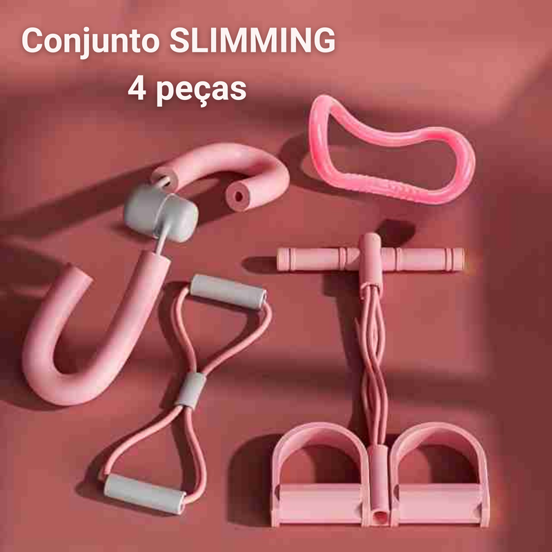 Conjunto Slimming 4 Peças - combinação pra resultados efeitvos